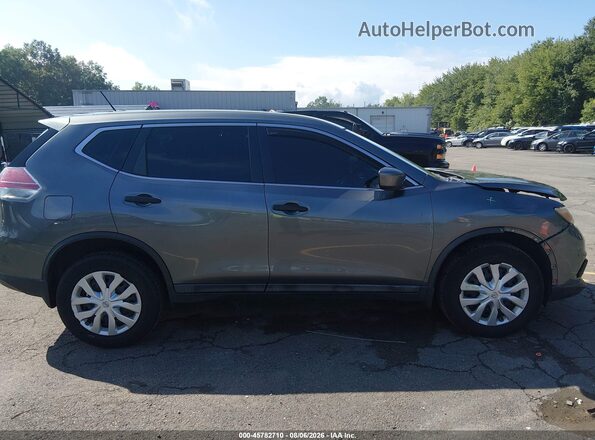 5N1AT2MV1GC801618 2016 NISSAN ROGUE Gray Սալոնի 360 աստիճան տեսք