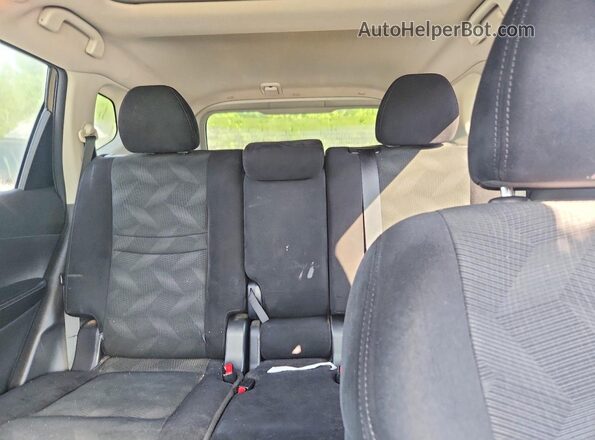 5N1AT2MV1GC847465 2016 NISSAN ROGUE Gray Հետևի նստատեղերի տեսք