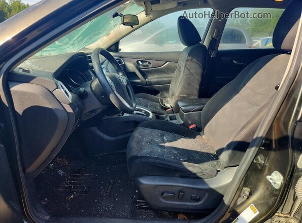 5N1AT2MV1GC847465 2016 NISSAN ROGUE Gray Սալոնի դիմացի տեսք
