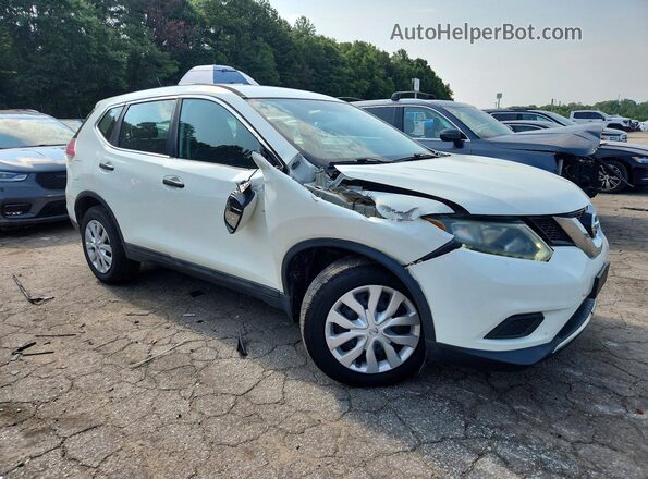 5N1AT2MV1GC868283 2016 NISSAN ROGUE White წინა მარჯვენა