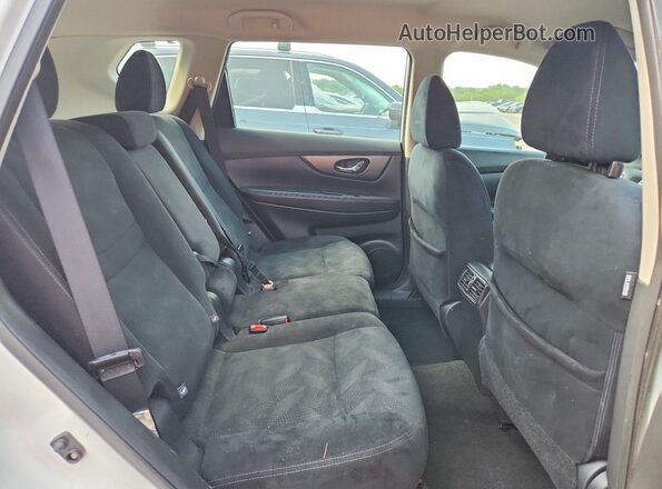 5N1AT2MV1GC868283 2016 NISSAN ROGUE White უკანა სავარძლების ხედი
