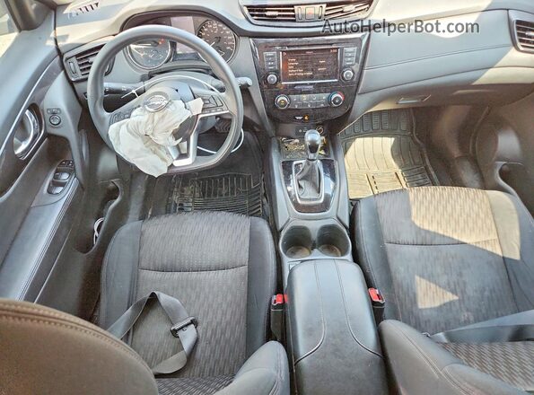 5N1AT2MV1JC739953 2018 NISSAN ROGUE Black წინა პანელის ხედი