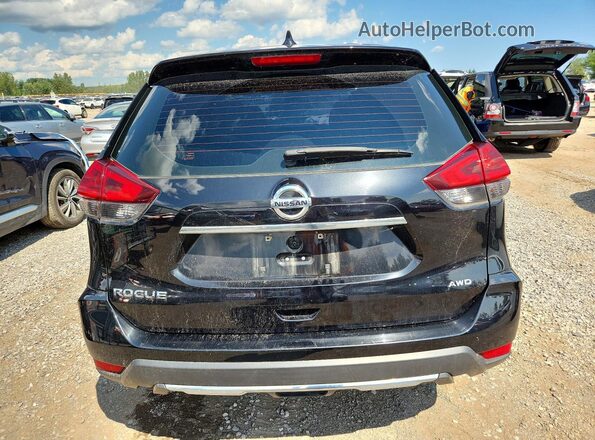 5N1AT2MV1JC739953 2018 NISSAN ROGUE Black უკანა ხედი
