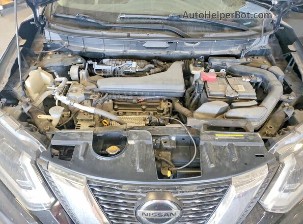 5N1AT2MV1JC754226 2018 NISSAN ROGUE Black Widok komory silnika
