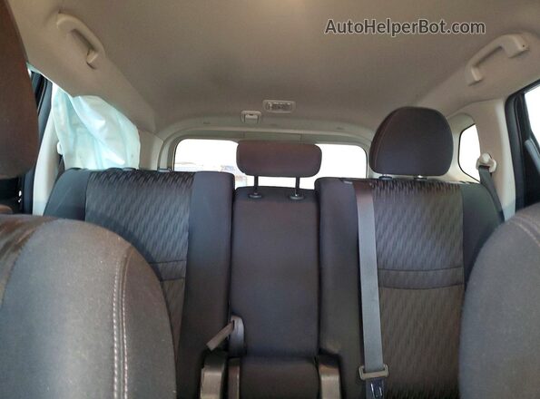 5N1AT2MV1JC754226 2018 NISSAN ROGUE Black Widok tylnych siedzeń