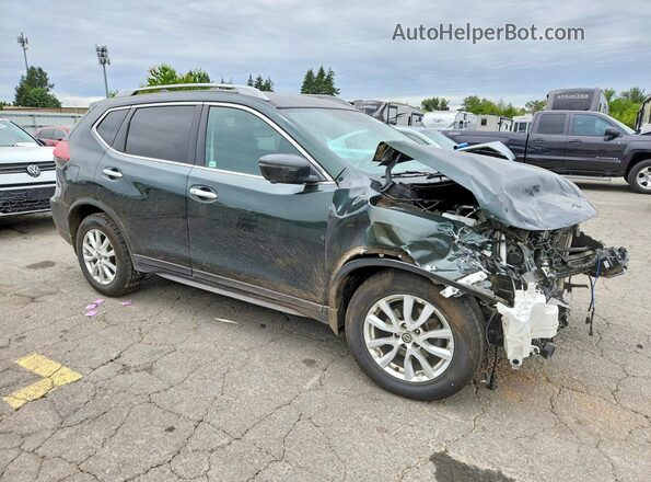 5N1AT2MV1JC763489 2018 NISSAN ROGUE Green Delantero derecho