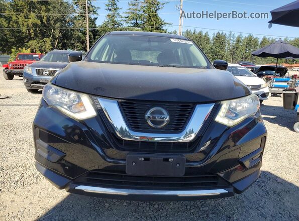 5N1AT2MV1JC767574 2018 NISSAN ROGUE Black Вид спереду