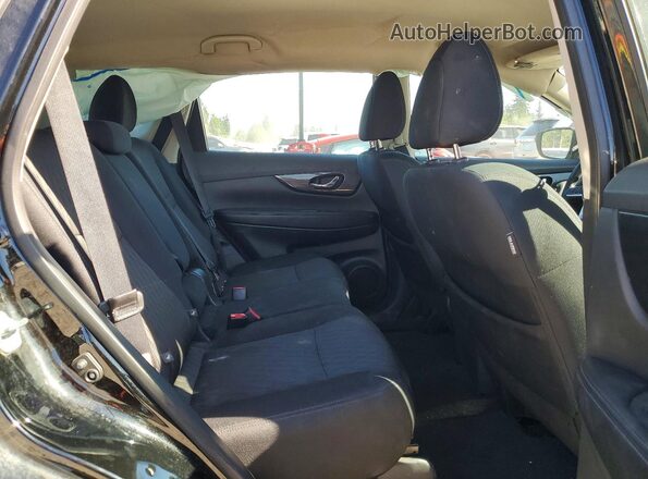 5N1AT2MV1JC767574 2018 NISSAN ROGUE Black Вид задньої частини салону