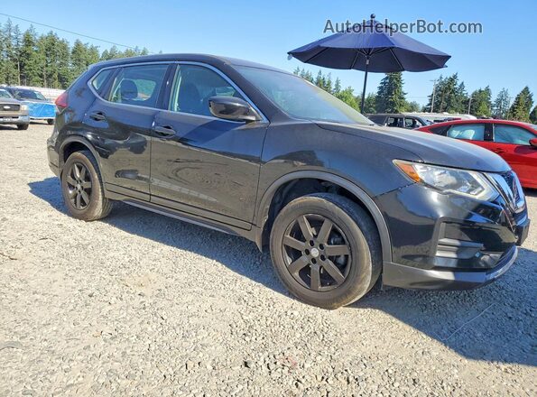 5N1AT2MV1JC767574 2018 NISSAN ROGUE Black Передня права чверть