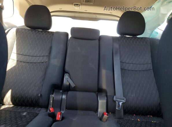 5N1AT2MV1JC767574 2018 NISSAN ROGUE Black Вид задніх сидінь