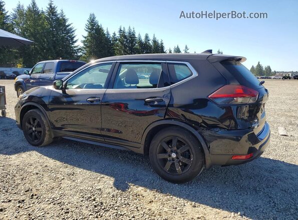 5N1AT2MV1JC767574 2018 NISSAN ROGUE Black Задня ліва чверть