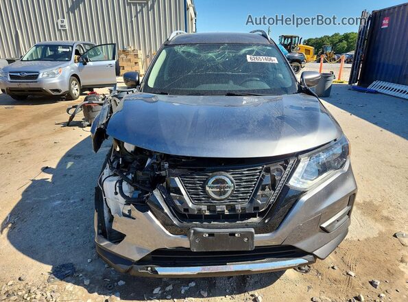 5N1AT2MV1JC772497 2018 NISSAN ROGUE Gray Widok z przodu
