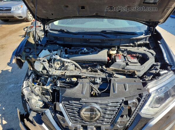 5N1AT2MV1JC772497 2018 NISSAN ROGUE Gray Widok wnętrza z tyłu