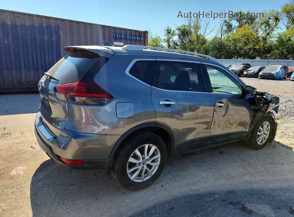 5N1AT2MV1JC772497 2018 NISSAN ROGUE Gray Tył prawy
