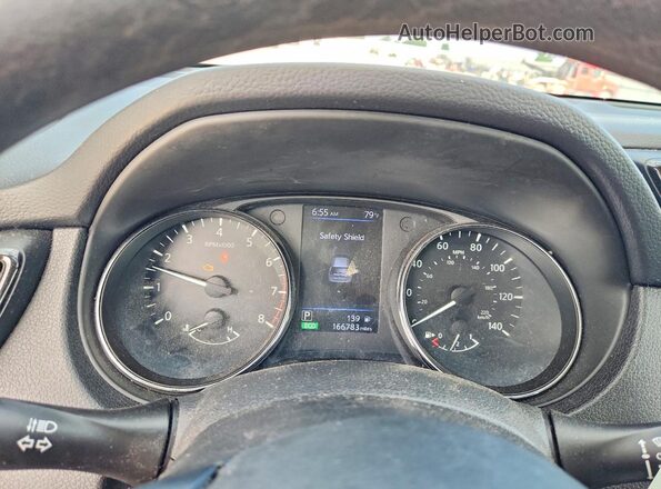 5N1AT2MV1JC778364 2018 NISSAN ROGUE Gray Սարքավորումների վահանակի տեսք