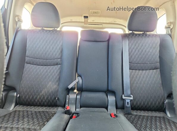5N1AT2MV1JC778364 2018 NISSAN ROGUE Gray Հետևի նստատեղերի տեսք