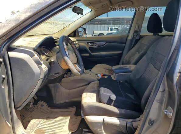 5N1AT2MV1JC791146 2018 NISSAN ROGUE Gray Widok wnętrza z przodu