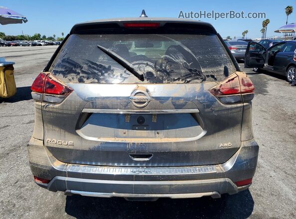 5N1AT2MV1JC791146 2018 NISSAN ROGUE Gray Widok z tyłu
