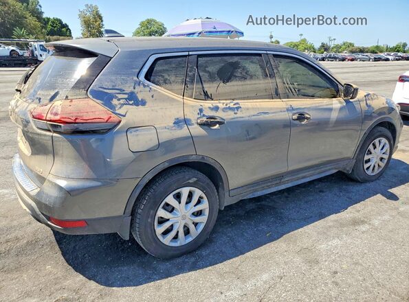 5N1AT2MV1JC791146 2018 NISSAN ROGUE Gray Tył prawy