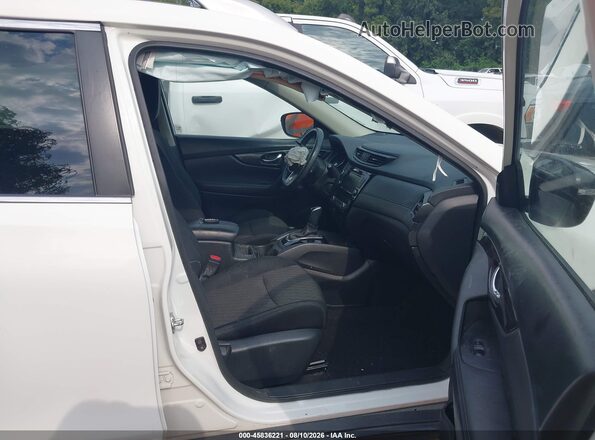 5N1AT2MV1JC802162 2018 NISSAN ROGUE White Widok wnętrza z przodu