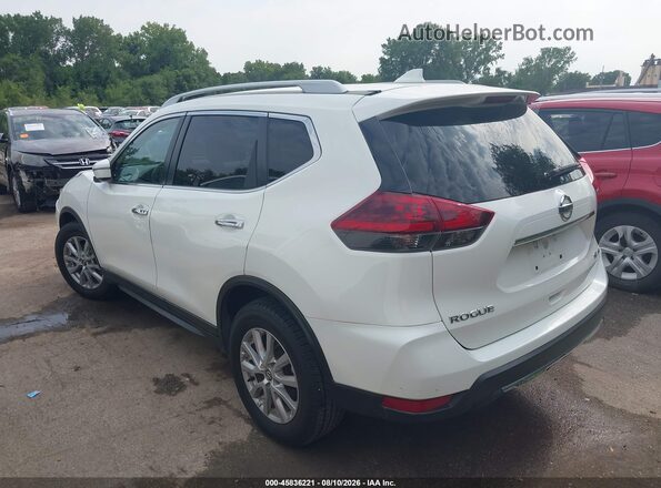 5N1AT2MV1JC802162 2018 NISSAN ROGUE White Tył lewy