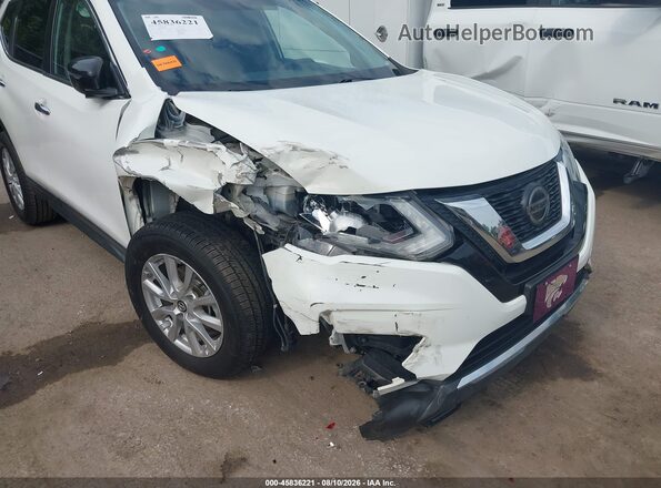 5N1AT2MV1JC802162 2018 NISSAN ROGUE White Widok z przodu