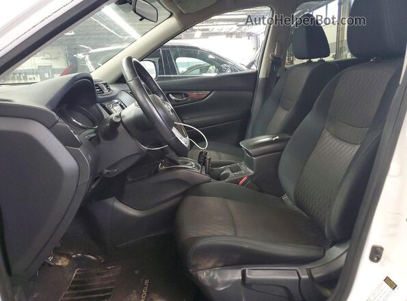 5N1AT2MV1JC810780 2018 NISSAN ROGUE White Widok wnętrza z przodu