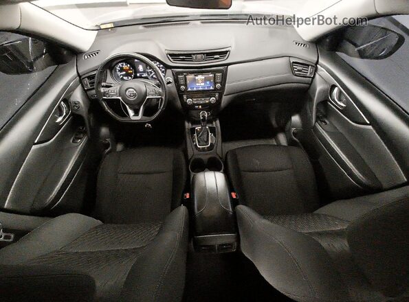 5N1AT2MV1JC814103 2018 NISSAN ROGUE Черный Вид панели приборов