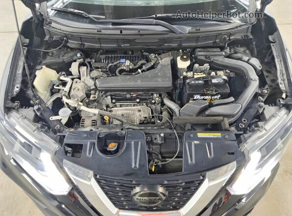 5N1AT2MV1JC814103 2018 NISSAN ROGUE Черный Вид подкапотного пространства