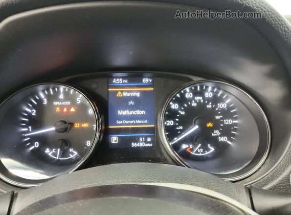 5N1AT2MV1JC814103 2018 NISSAN ROGUE Черный 