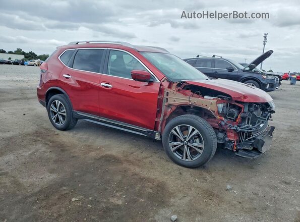5N1AT2MV1JC824811 2018 NISSAN ROGUE Red Delantero derecho