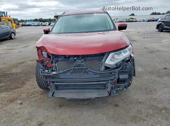 5N1AT2MV1JC824811 2018 NISSAN ROGUE Red Vista frontal