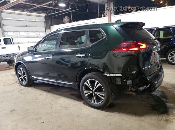 5N1AT2MV1JC833573 2018 NISSAN ROGUE Green Trasero izquierdo