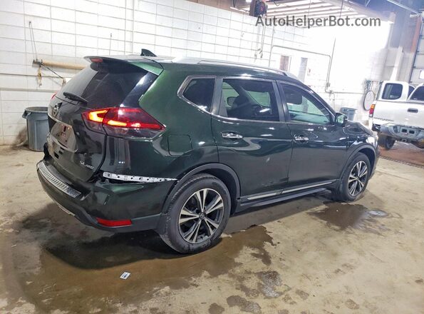 5N1AT2MV1JC833573 2018 NISSAN ROGUE Green Trasero derecho