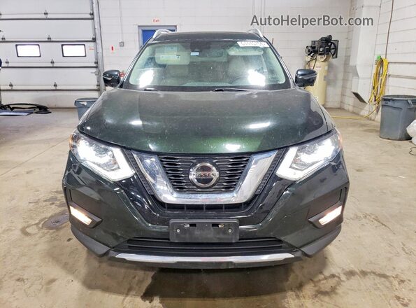 5N1AT2MV1JC833573 2018 NISSAN ROGUE Green Vista frontal