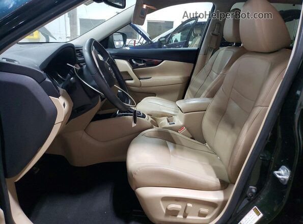 5N1AT2MV1JC833573 2018 NISSAN ROGUE Green Vista interior delantera