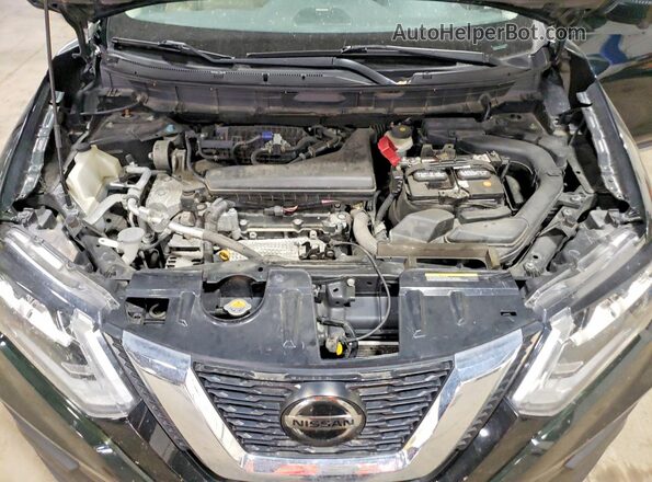 5N1AT2MV1JC833573 2018 NISSAN ROGUE Green Vista del compartimento del motor