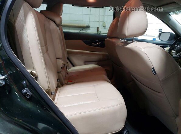 5N1AT2MV1JC833573 2018 NISSAN ROGUE Green Вид задньої частини салону