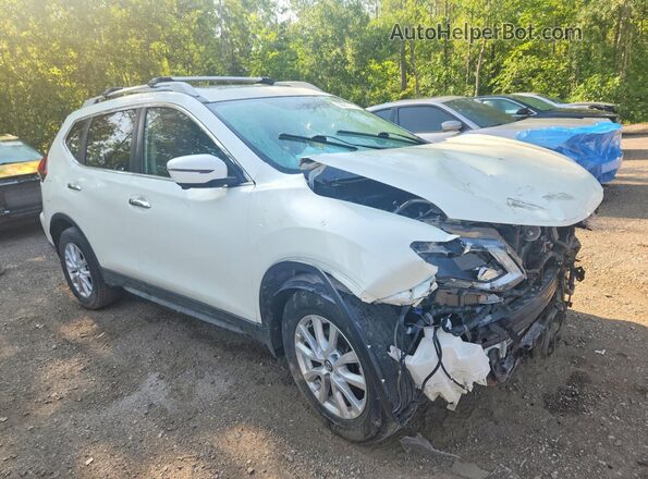 5N1AT2MV1JC847845 2018 NISSAN ROGUE White Przód prawy