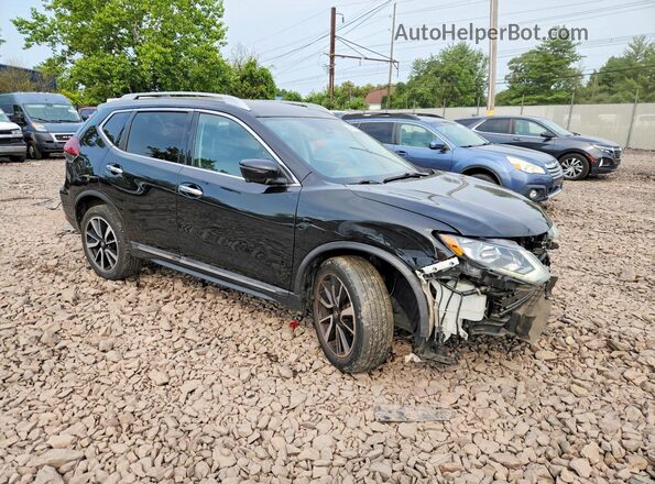 5N1AT2MV1KC777443 2019 NISSAN ROGUE Black Առջևի աջ