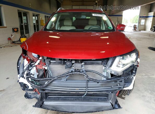 5N1AT2MV1LC702775 2020 NISSAN ROGUE Бордовый Вид спереди