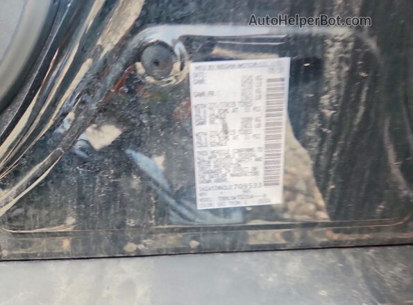5N1AT2MV1LC709533 2020 NISSAN ROGUE Black Вид підкапотного простору