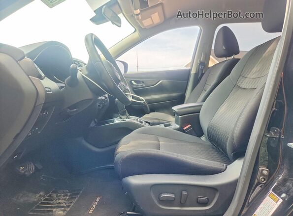 5N1AT2MV1LC779307 2020 NISSAN ROGUE Черный Вид салона спереди