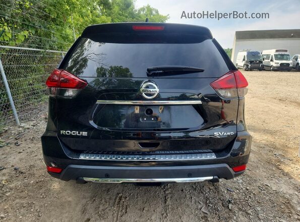 5N1AT2MV1LC779307 2020 NISSAN ROGUE Черный Вид сзади