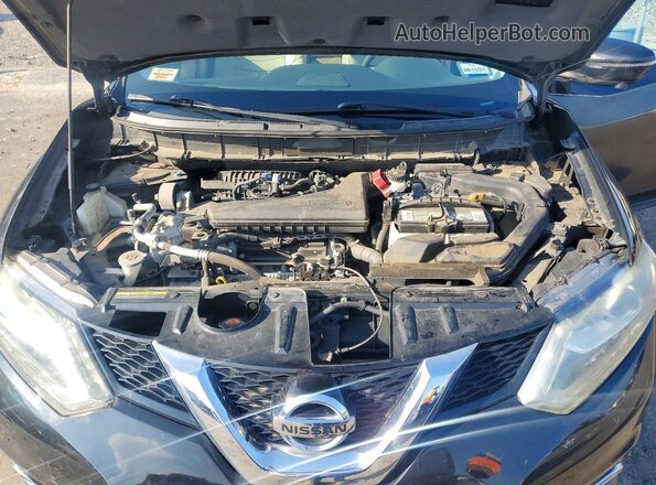 5N1AT2MV2GC756303 2016 NISSAN ROGUE Black Widok komory silnika