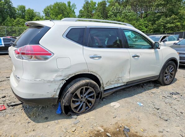 5N1AT2MV2GC783467 2016 NISSAN ROGUE White Rear right