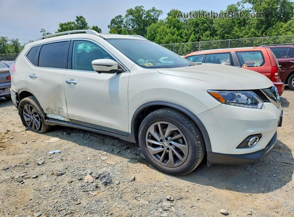 5N1AT2MV2GC783467 2016 NISSAN ROGUE White Front right