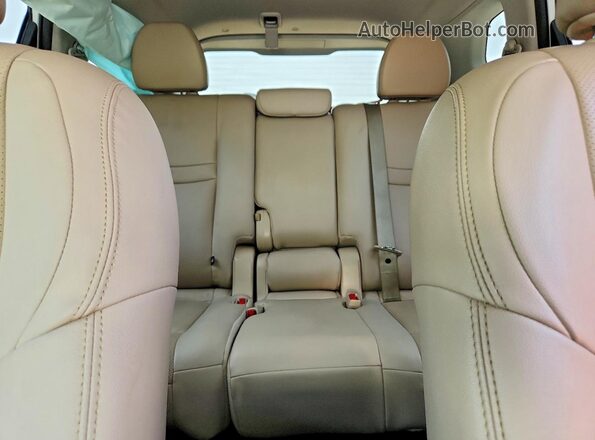 5N1AT2MV2GC783467 2016 NISSAN ROGUE White Rear seats view