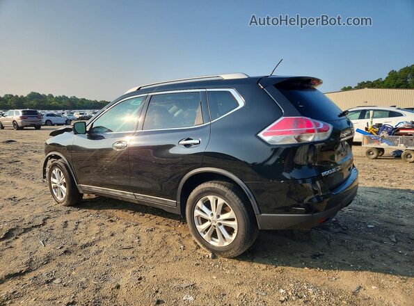 5N1AT2MV2GC801451 2016 NISSAN ROGUE Black Tył lewy