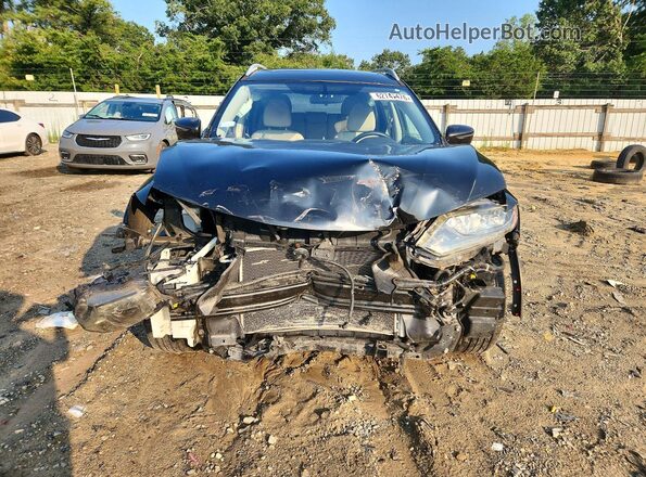 5N1AT2MV2GC801451 2016 NISSAN ROGUE Black Widok z przodu
